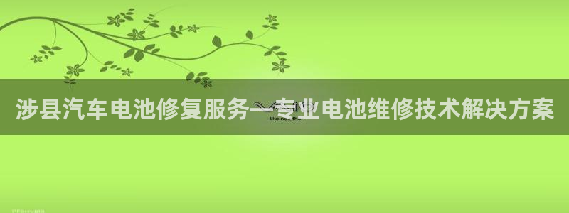 优发国际官方网平台：涉县汽车电池修复服务—专业电池维修技术解决方案